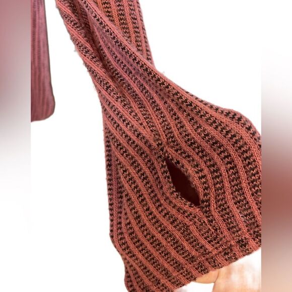 Boutique brand Pink and Black Long Sleeve Top with Sequin Pocket. Size 2X. - Picture 6 of 7